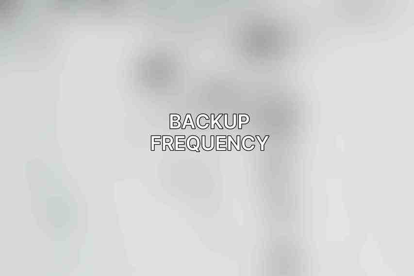 Backup Frequency