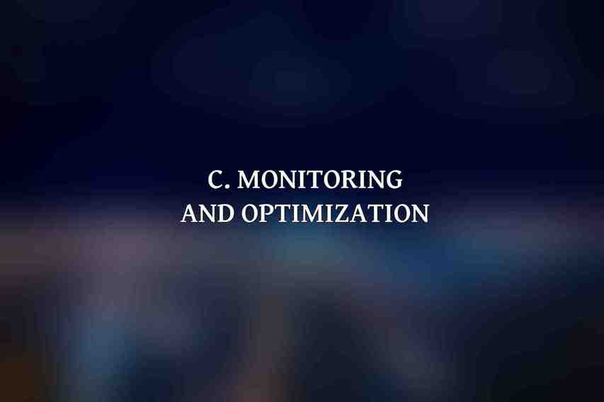 C. Monitoring and Optimization