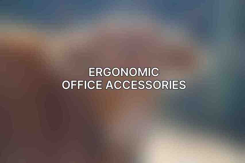 Ergonomic Office Accessories