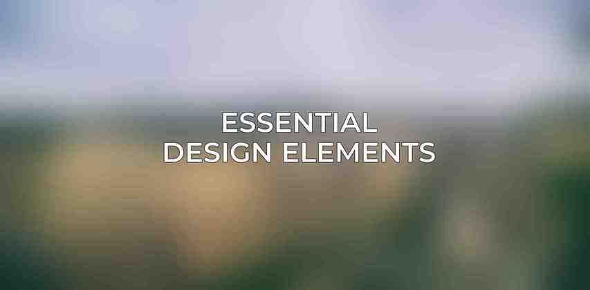 Essential Design Elements