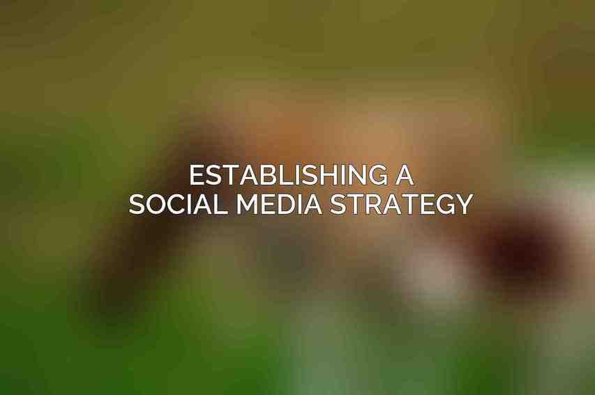 Establishing a Social Media Strategy