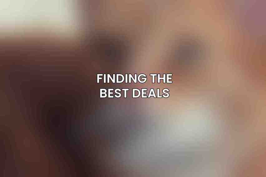 Finding the Best Deals