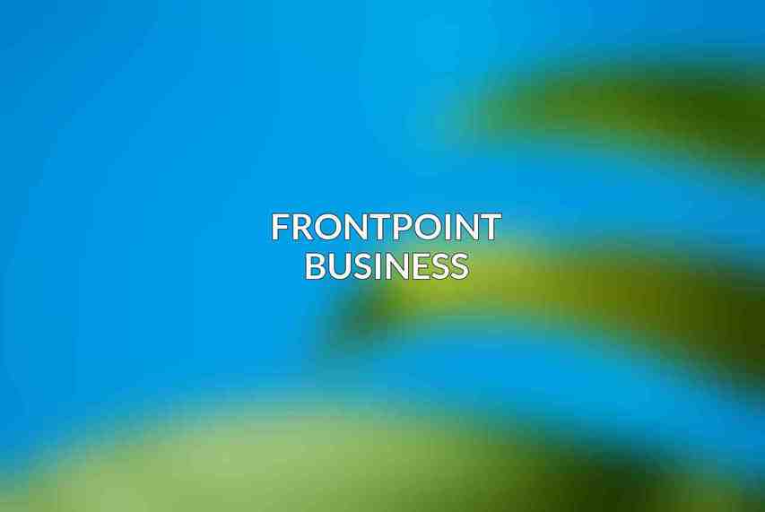 Frontpoint Business