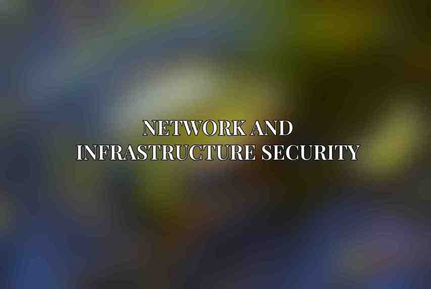 Network and Infrastructure Security