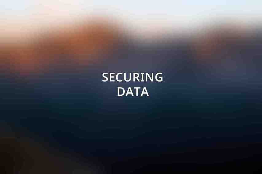 Securing Data