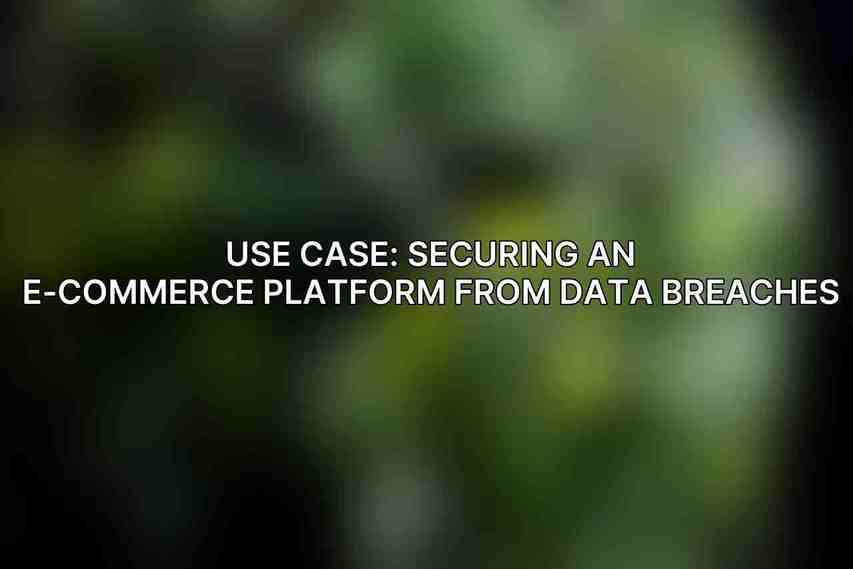 Use Case: Securing an E-commerce Platform from Data Breaches