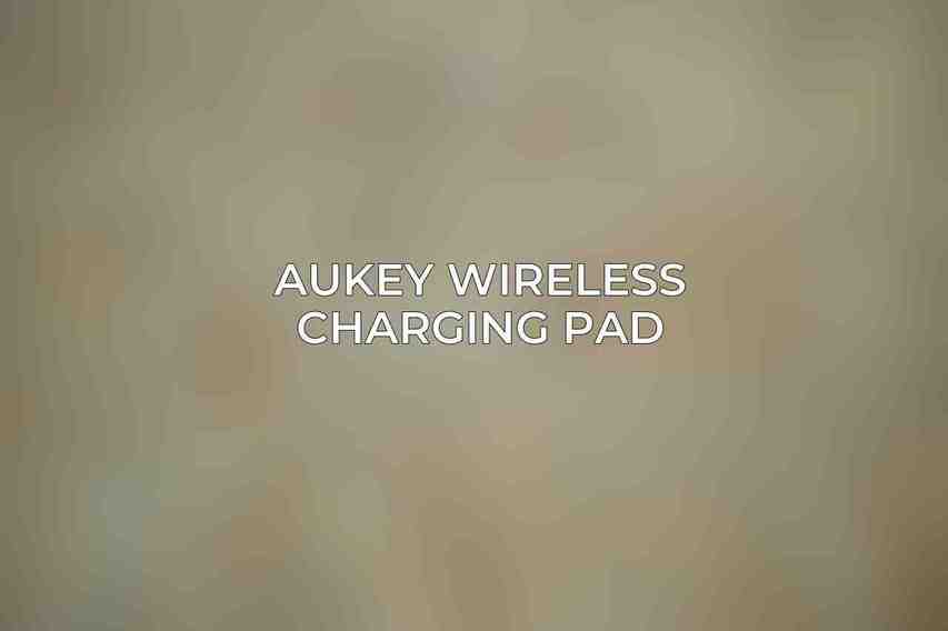 AUKEY Wireless Charging Pad
