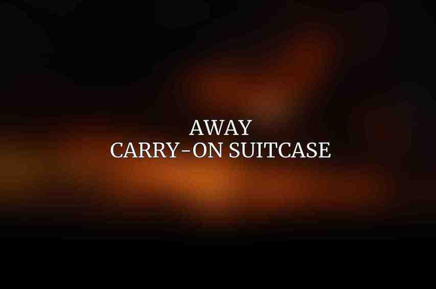 Away Carry-On Suitcase