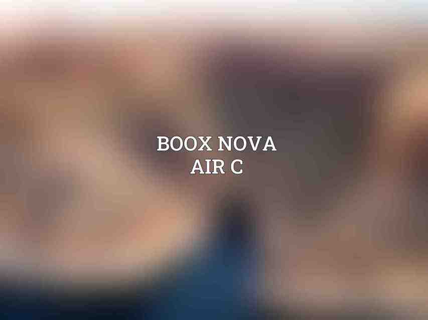 BOOX Nova Air C