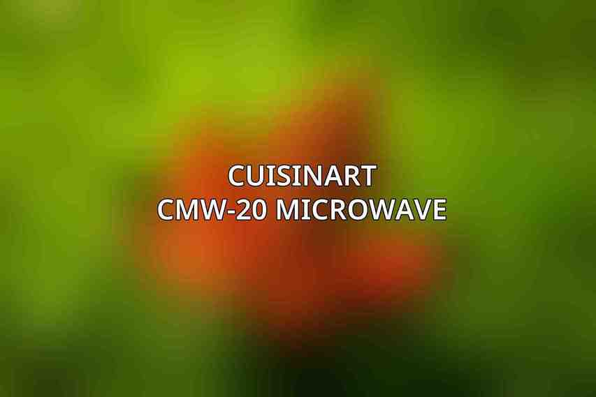 Cuisinart CMW-20 Microwave