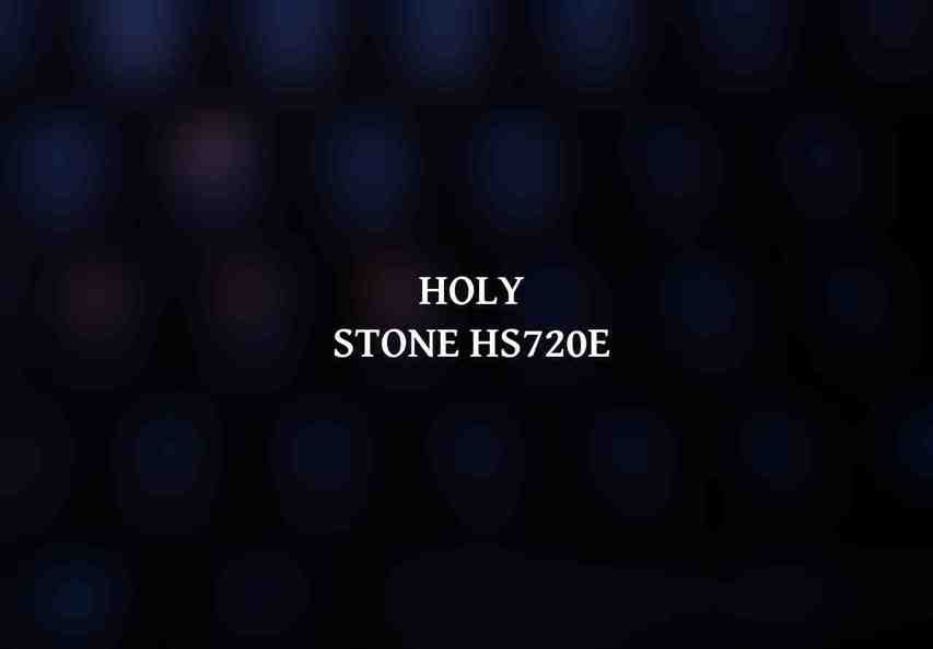 Holy Stone HS720E
