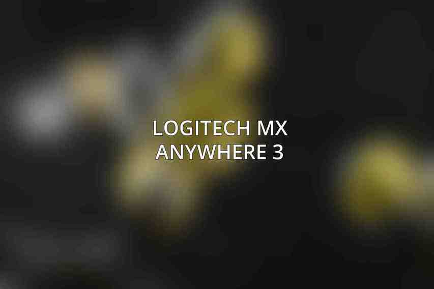 Logitech MX Anywhere 3