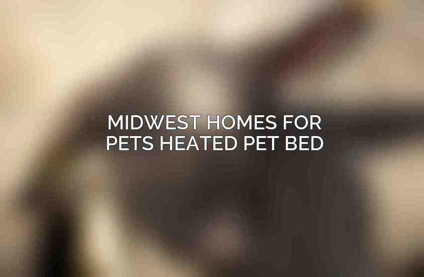 MidWest Homes for Pets Heated Pet Bed