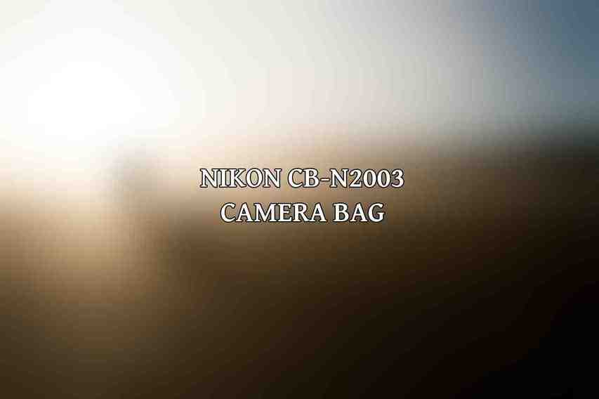 Nikon CB-N2003 Camera Bag