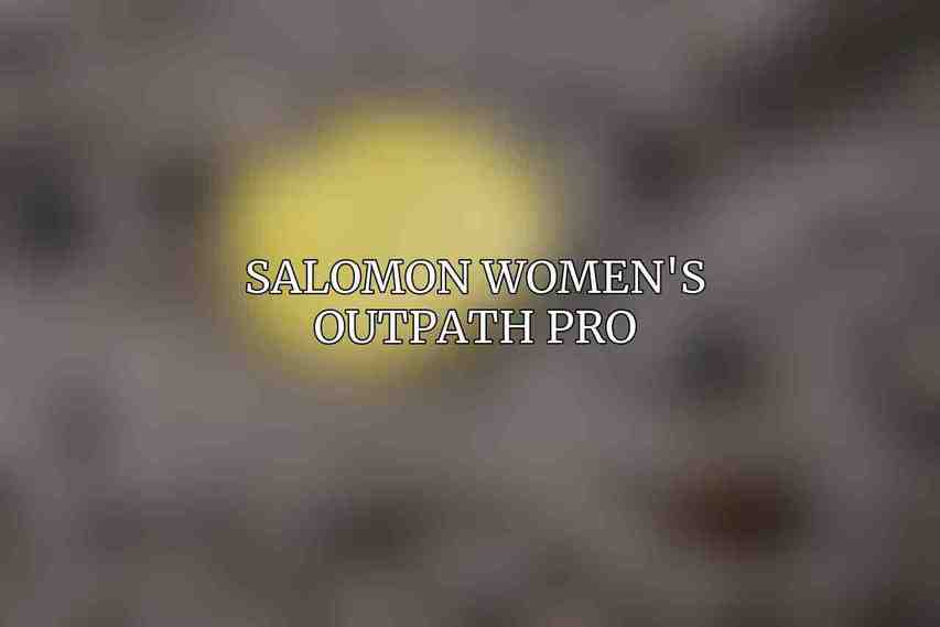 Salomon Women's Outpath Pro