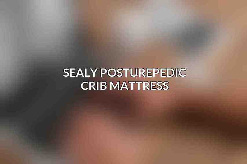 Sealy Posturepedic Crib Mattress