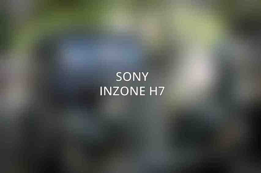 Sony INZONE H7