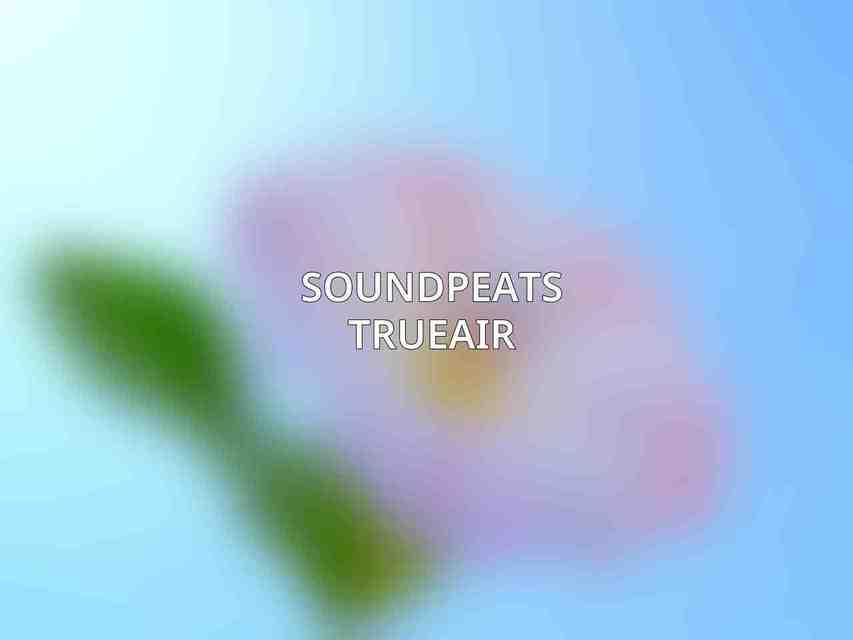 SoundPEATS TrueAir
