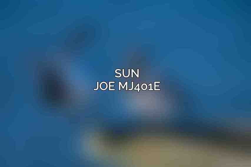 Sun Joe MJ401E