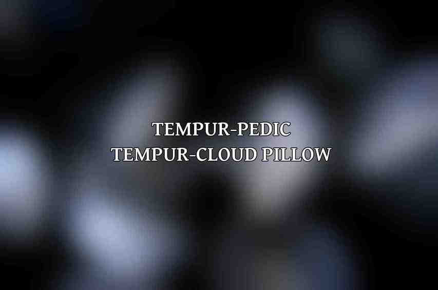 Tempur-Pedic TEMPUR-Cloud Pillow