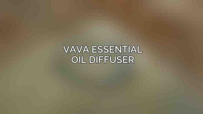 VAVA Essential Oil Diffuser