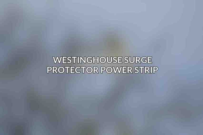 Westinghouse Surge Protector Power Strip