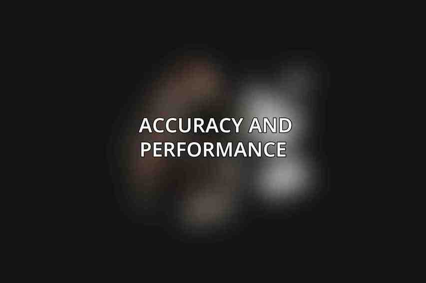 Accuracy and Performance 