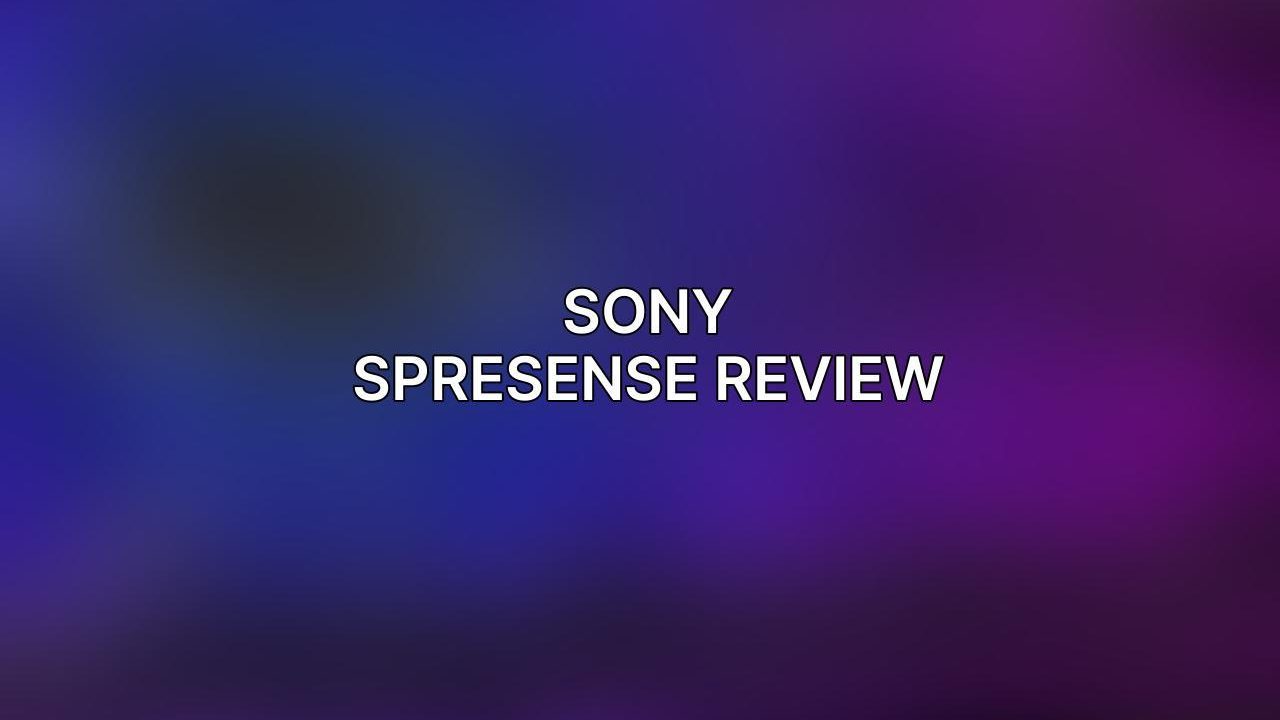 Sony Spresense Review ⚠️ (July 2024)